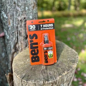 Ben's Insect and Tick Repellent. 30% Deet. 7 hours of protection.
