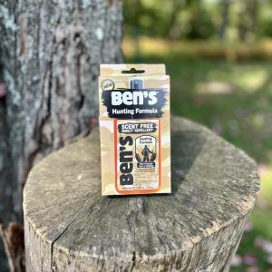 Ben's Hunting Formula - DEET-free, scent-free protection. Formulated with 20% Picaridin, an ingredient recommended by the CDC.