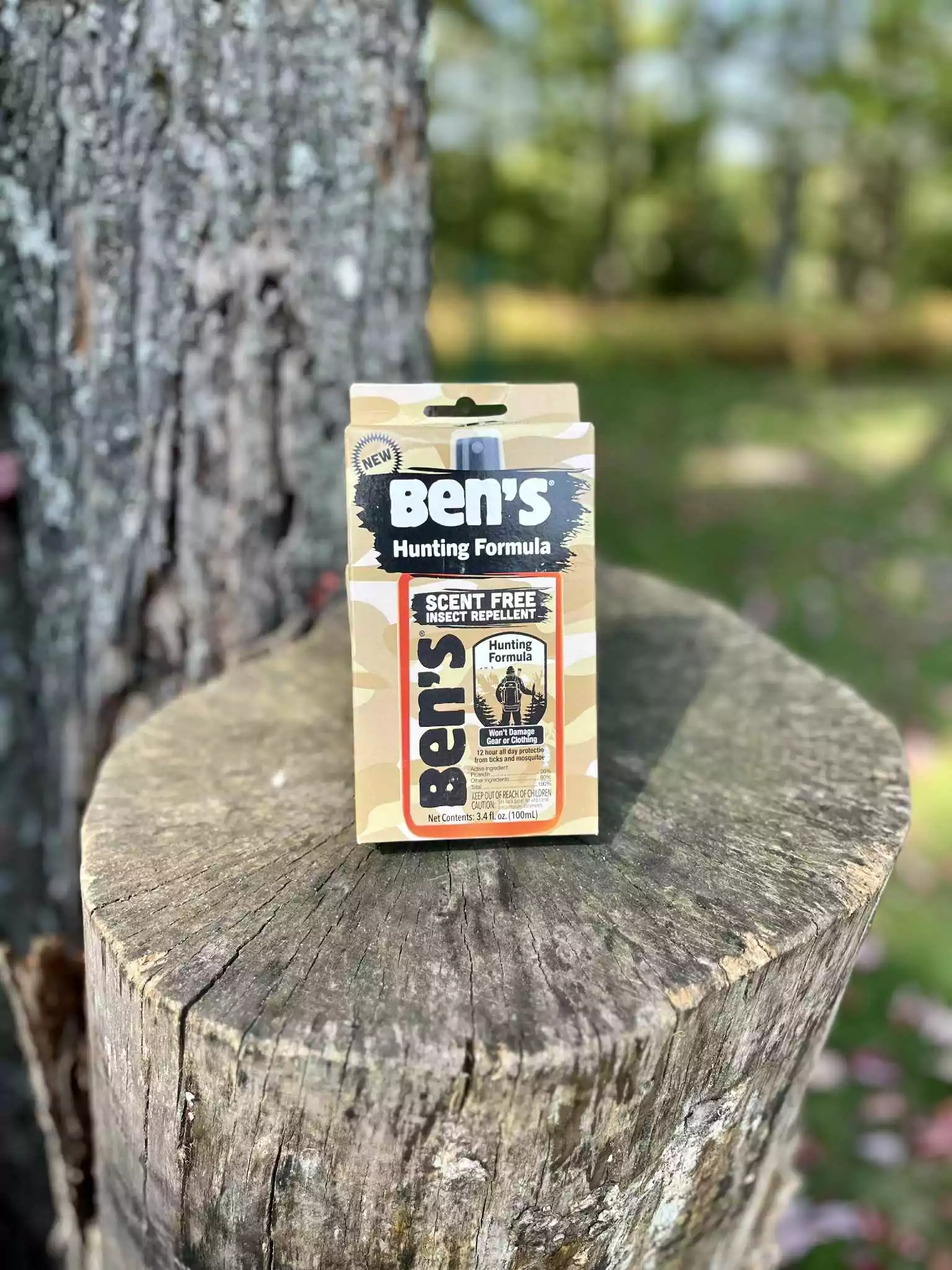 Ben's Hunting Formula - DEET-free, scent-free protection. Formulated with 20% Picaridin, an ingredient recommended by the CDC.