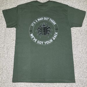 The Tick Terminator Original "Grunge" Logo Shirt #2