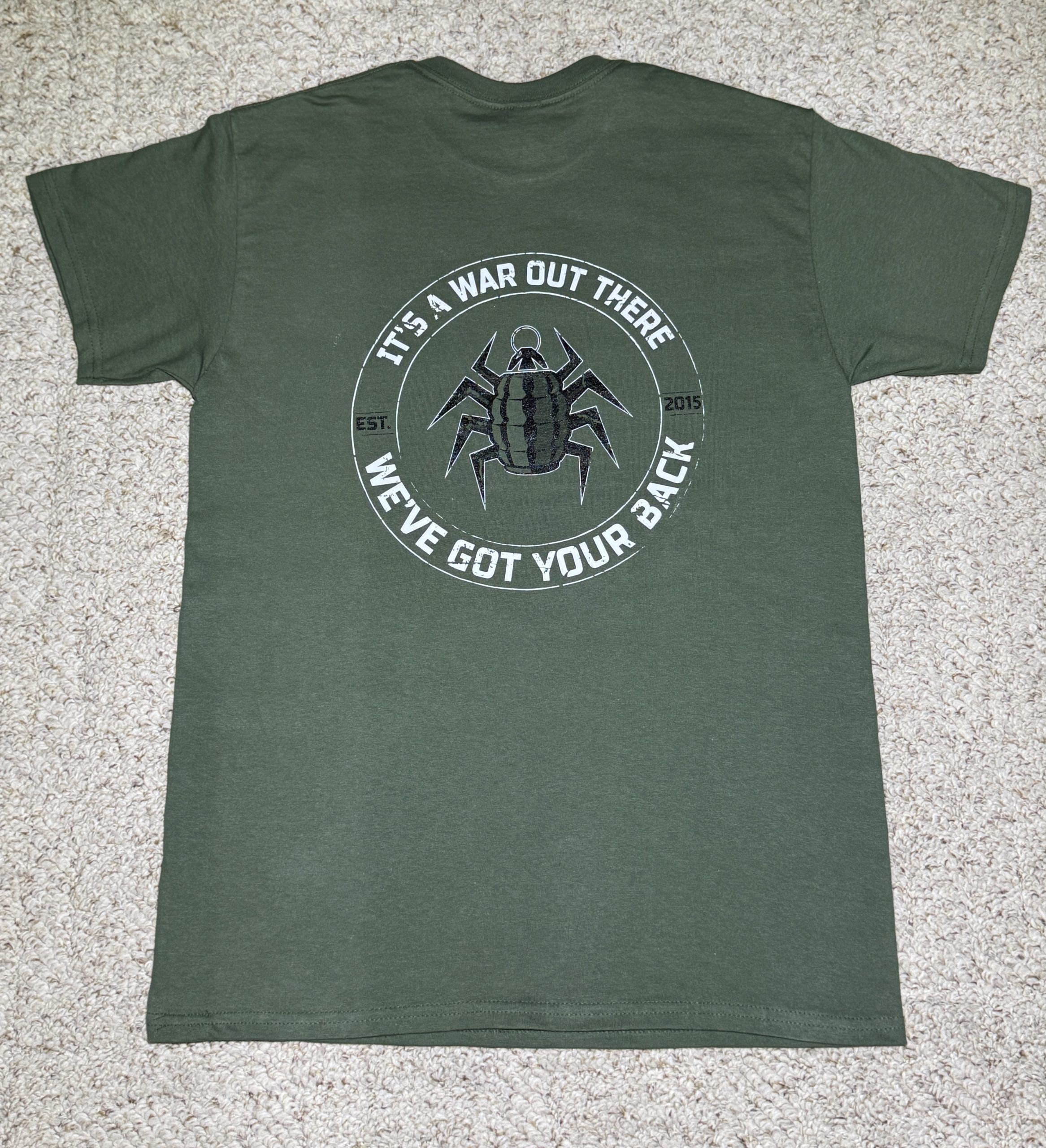 The Tick Terminator Original "Grunge" Logo Shirt #2