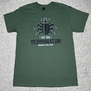 The Tick Terminator Original "Grunge" Logo Shirt #3
