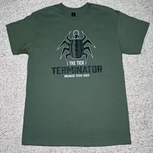 The Tick Terminator Original "Grunge" Logo Shirt #3