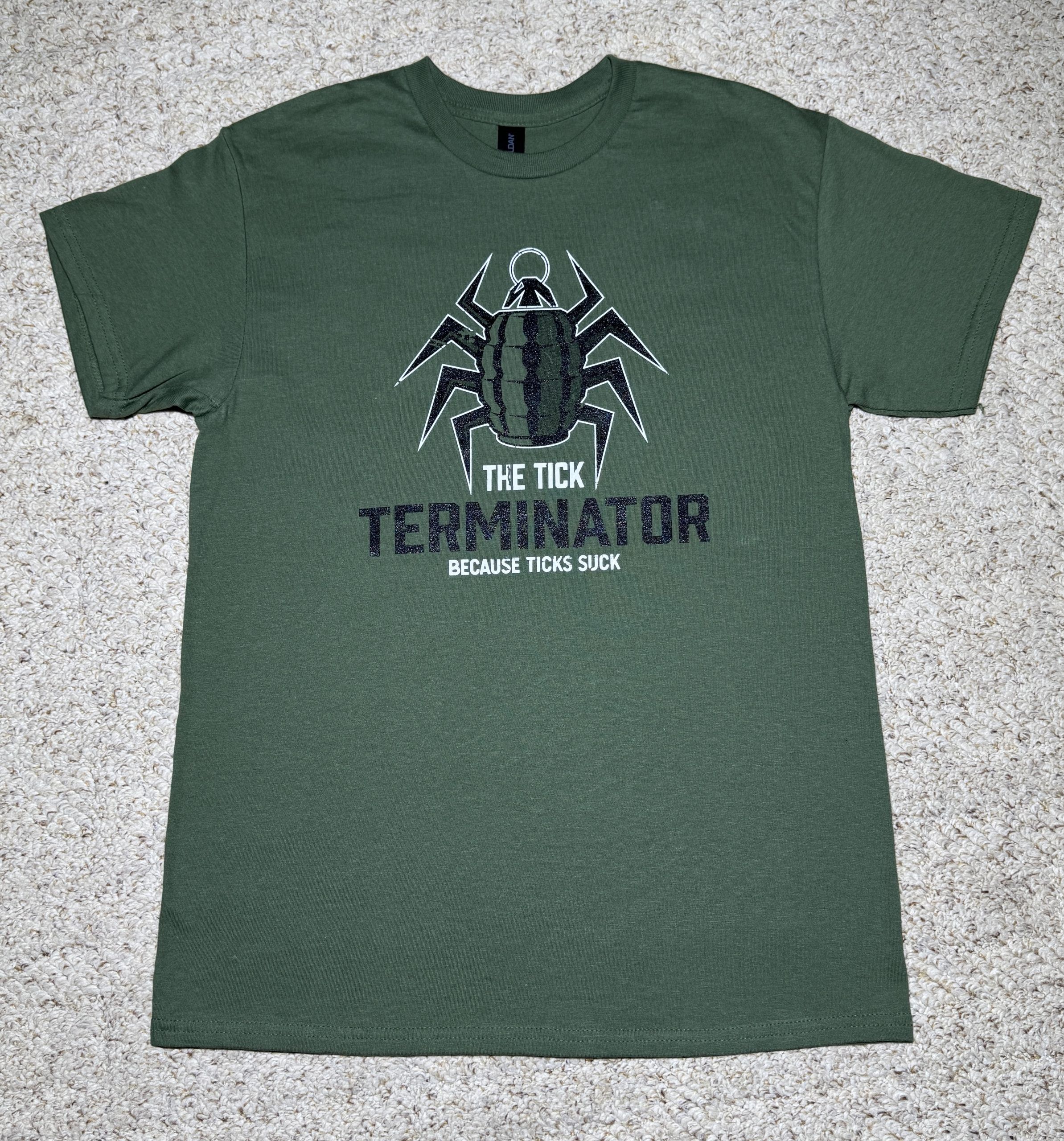The Tick Terminator Original "Grunge" Logo Shirt #3